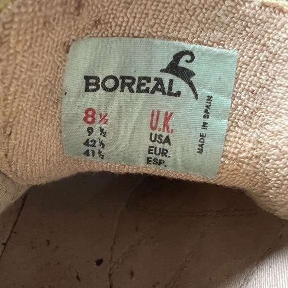 Boreal Climbing Shoes High Top Lace up Size 9 1/2 Green Yellow Ballet Gold - Picture 8 of 10